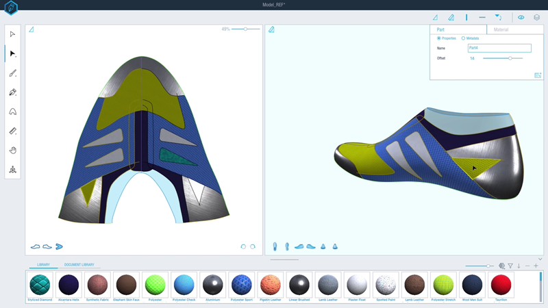 Enhanced parts tool